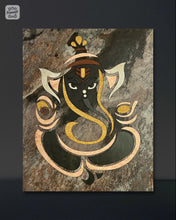 Load image into Gallery viewer, Ganpati ji stone veneer wall art decor
