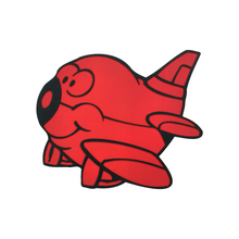Load image into Gallery viewer, Flying Red Aeroplane Kids Room Decor
