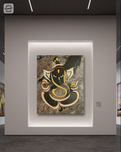 Load image into Gallery viewer, Ganpati ji stone veneer wall art decor
