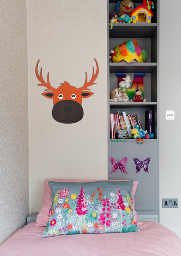 Moose Face Multilayer Wall Art