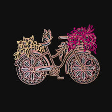 Load and play video in Gallery viewer, Laserarti Studios Flower &amp; Bicycle Mandala Wall Decor
