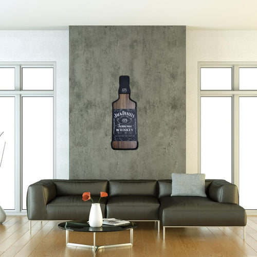 Laserarti Studios Jack Daniel Whiskey Bottle Decor