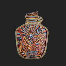 Load image into Gallery viewer, Laserarti Studios Dreams In A Bottle Mandala Decor
