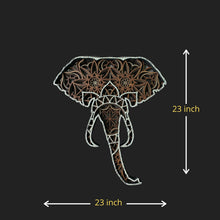 Load image into Gallery viewer, Laserarti Studios Elephant Head Mandala Decor
