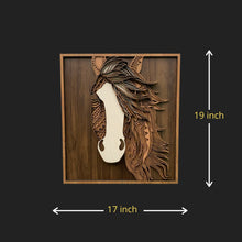 Load image into Gallery viewer, Laserarti Studios Horse Face Multilayer Wall Art Decor
