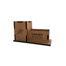 Load image into Gallery viewer, Laserarti Studios &quot;Pen stand/Card Holder&quot;
