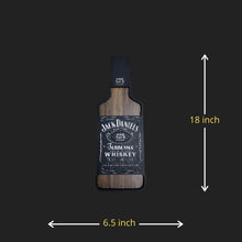 Load image into Gallery viewer, Laserarti Studios Jack Daniel Whiskey Bottle Decor
