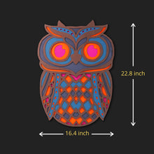 Load image into Gallery viewer, Laserarti Studios Owl Multilayer Wall Art Decor
