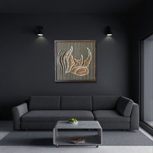 Load image into Gallery viewer, Laserarti Studios Rhino Strips Mandala Wall Decor
