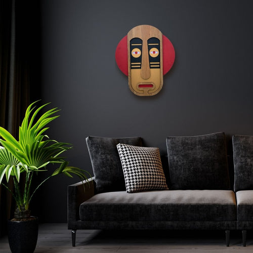 Laserarti Studios Tribal Face Mask Wall Art Decor