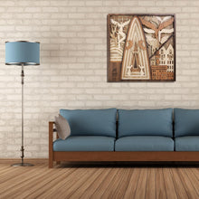 Load image into Gallery viewer, Laserarti Studios Angel Multilayer Mandala Wall Art
