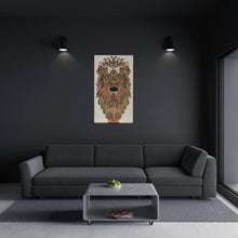 Load image into Gallery viewer, Laserarti Studios Lion Head Layered Wall Decor
